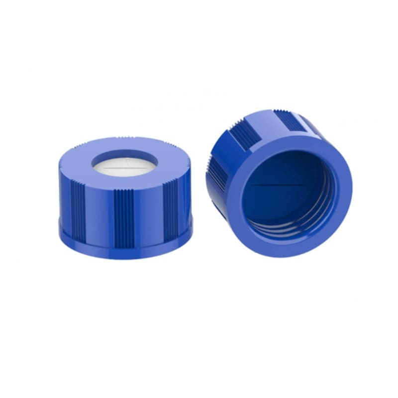 Крышки для виал с септой с прорезью (PTFE/силикон), резьба 9-425, 100 шт/уп, Membrane Solutions